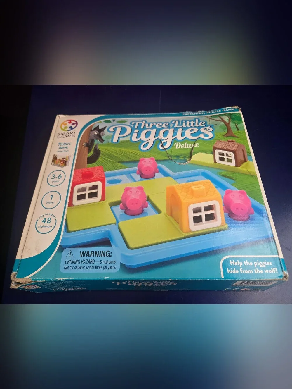 Three Little Piggies Deluxe- Preschool Brainteaser, Puzzle Game